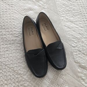 Marc Joseph Classic Black Loafers Leather Casual Classic Minimalist Style | 9.5
